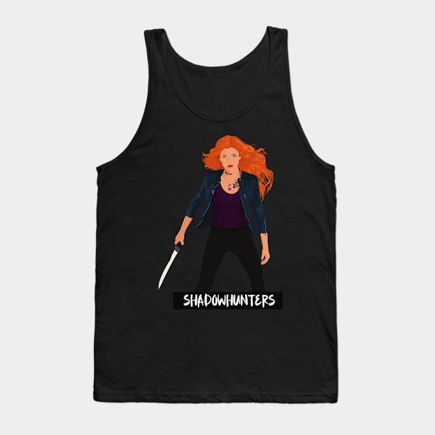 Clary Fray (Shadowhunters) Tank Top by Bruno.Artist 